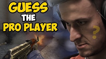 CS:GO - GUESS the PRO Player! vs. Pookie