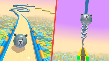 Action Balls - Challenge Level, insane obstacles, Gameplay, Android IOS, SpeedRun