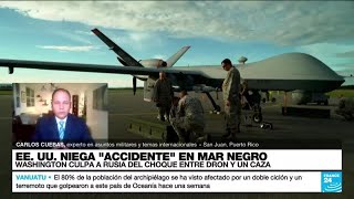 Carlos Cuebas: 'Es muy improbable que dron estadounidense tenga un patrón de vuelo descontrolado'