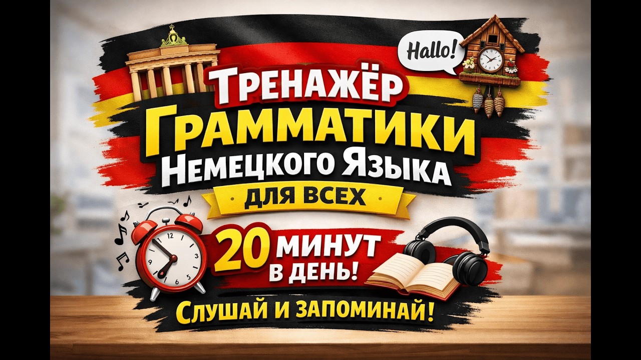 Слабые глаголы немецкого языка - Видео 6