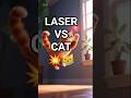 Laser Pointer Madness! Cat vs Red Dot 😹 🔴 | #shorts