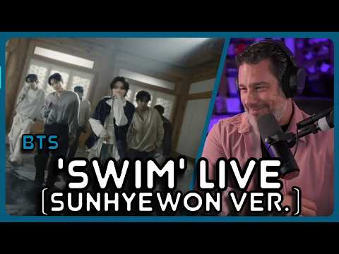 감독의 반응 - BTS - 'SWIM' 라이브 클립 I. (선혜원 버전)
