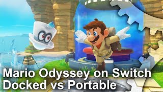 Digital Foundry - Como Super Mario Odyssey alterna entre os modos dock e  portátil