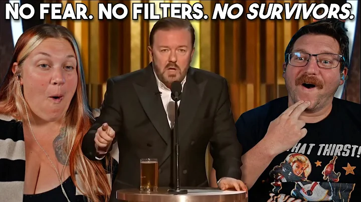 STILL RELEVANT IN 2025! Americans React to Ricky Gervais - Golden Globes 2020