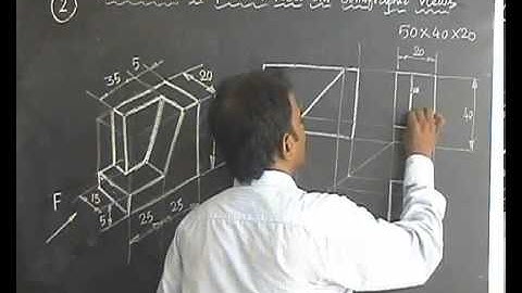 Engineering graphics MADE EASY by Prof.Dr R.Edison free hand sketching Problem 02