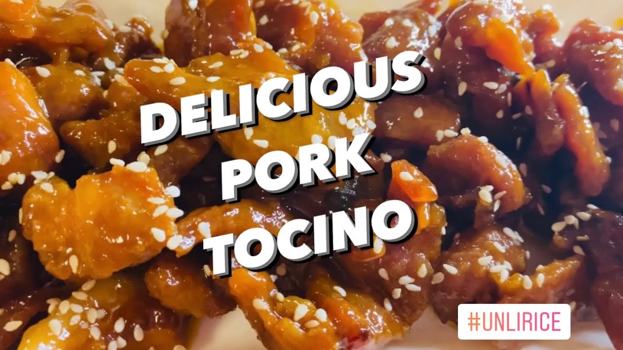 So easy but so YUMMY PORK TOCINO IN LEMON SODA/MAMA SITA’s TOCINO MIX ...