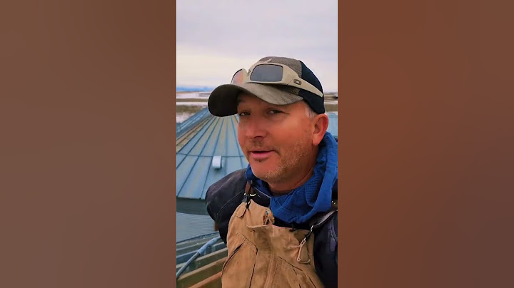 Climbing grain bins with only One Arm is one of the most terrifying things I have to do.