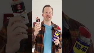 Are WD-40 and 3-in-One Oil the same? #shorts