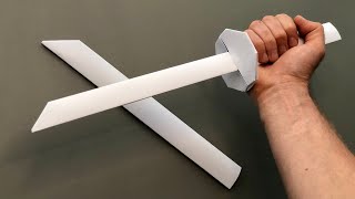 Как сделать МЕЧ САМУРАЯ | How to make paper SAMURAI SWORD