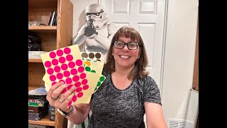 Colorful sticker dots - some ideas for uses! JANYUN 2688 Pcs 1 Inch Round Coding Circle Dot Labels,
