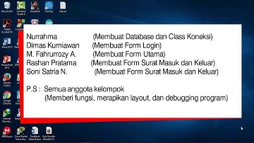Proyek Akhir PBO Kelas B Sistem Administrasi Surat