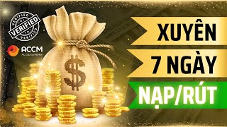 Hướng Dẫn Nạp Và Rút Tiền Trên ACCM Qua Ngân Hàng (Cập Nhật 2025)