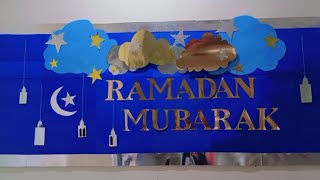 Ramzan Mubarak soft board decoration ideas| Ramzan theme| softboard decoration ideas screenshot 5