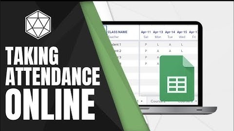 How to record Attendance using Google Forms? | Recording Attendance Online using GoogleForm |Part- 1