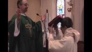 Information Altar Server Training 6: Bearing the Sacramentary News