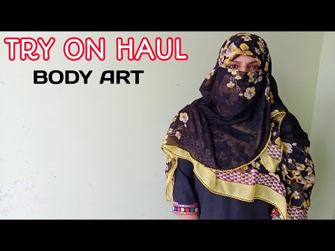 4k transparent try on haul see everything body art #trending #bodyarts