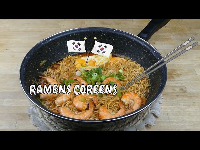 COMMENT FAIRE DES RAMENS/RAMEYON CORÉENS EN