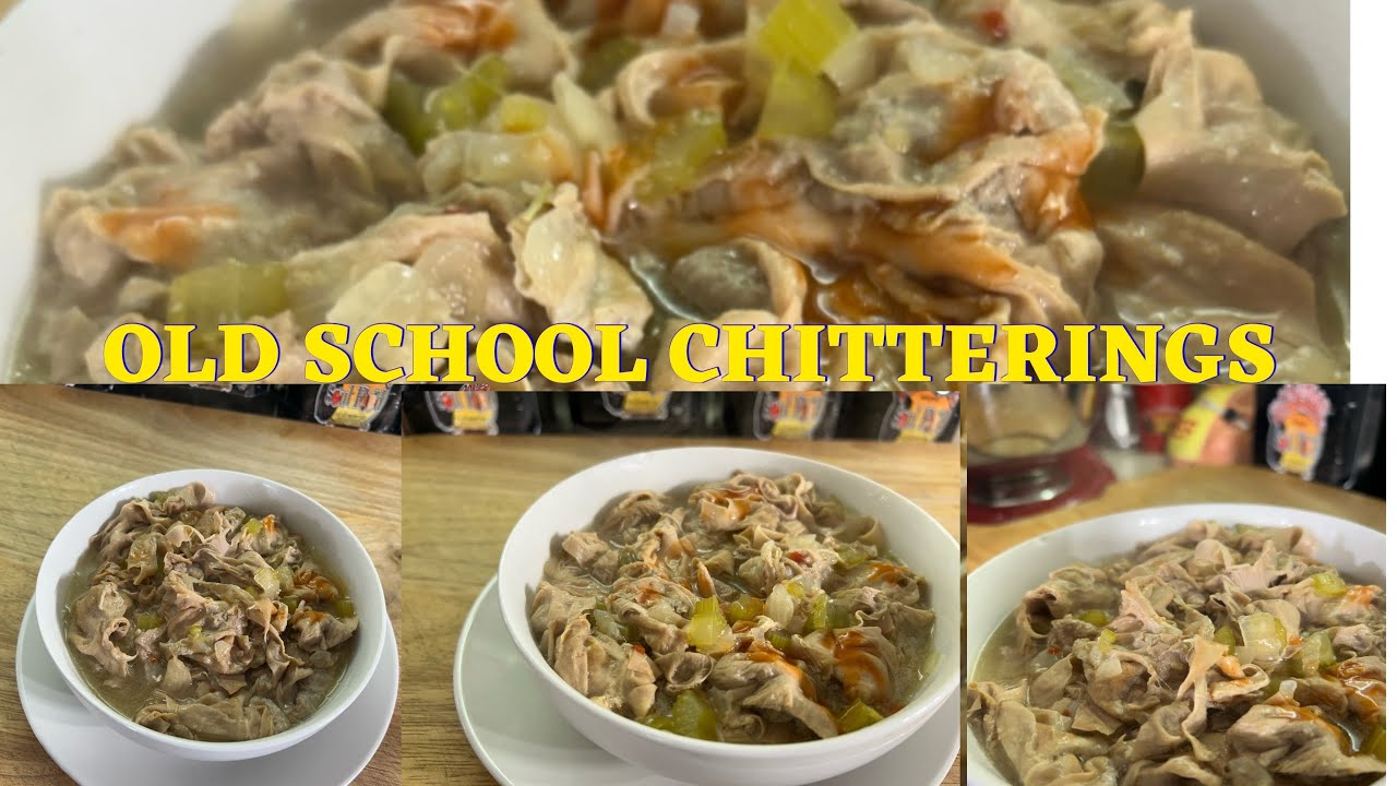 OLD SCHOOL CHITTERLINGS/A NEW YEARS DAY TRADITIONAL MEAL FOR ME GROWING UP/Without The Smell
