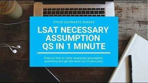 7: LSAT Necessary Assumption Questions in 1 Minute | Logical Reasoning