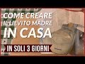 Come creare FACILMENTE il lievito madre (LICOLI) in 3 giorni