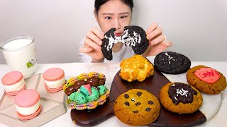 쿡희네 쿠키 스쿱당 마카롱 먹방 MUKBANG