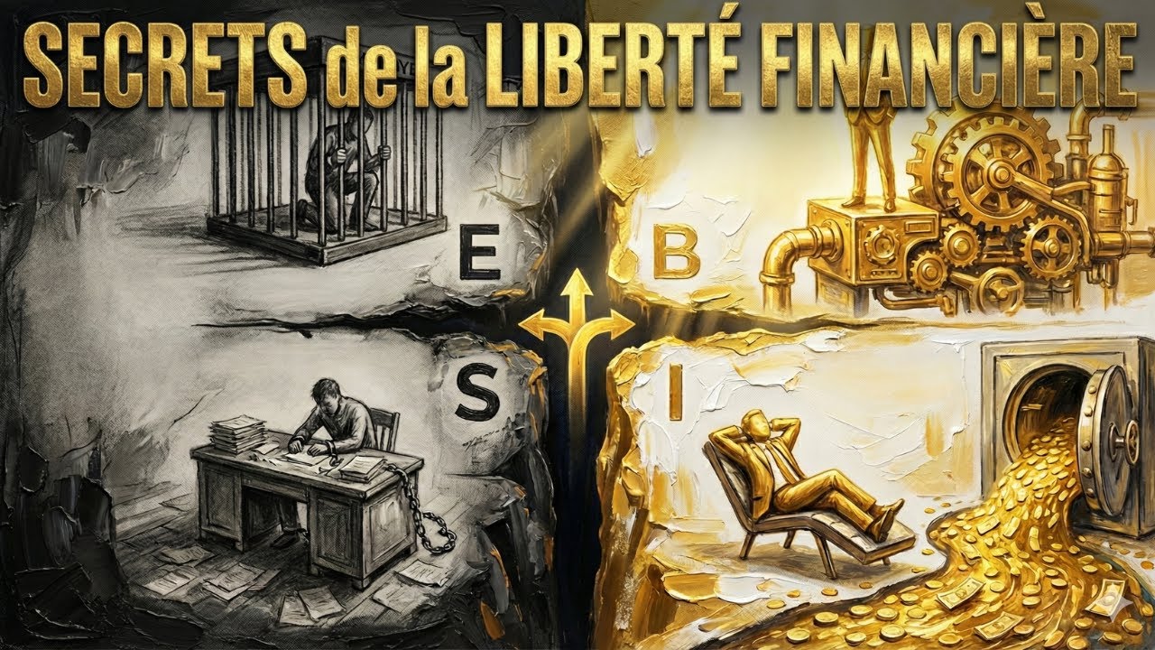 Le Quadrant du Cashflow - Robert Kiyosaki  95% des Gens Sont Piégés du Mauvais Côté (Résumé)