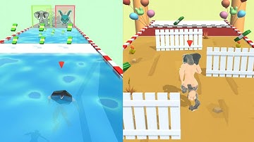 Mutant Run Max LEVEL 🌈🌆 Gameplay All Levels Walkthrough iOS, Android New Game