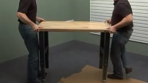 Gladiator Installation - 6 Foot Modular Workbench