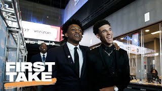 Stephen A. Smith Says Lonzo Ball Not A Lock For NBA Rookie Of The Year  | First Take | June 23, 2017