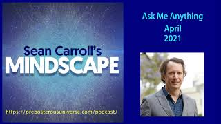 Mindscape Ask Me Anything, Sean Carroll | April 2021