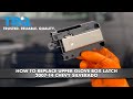 How to Replace Upper Glove Box Latch 2007-14 Chevy Silverado