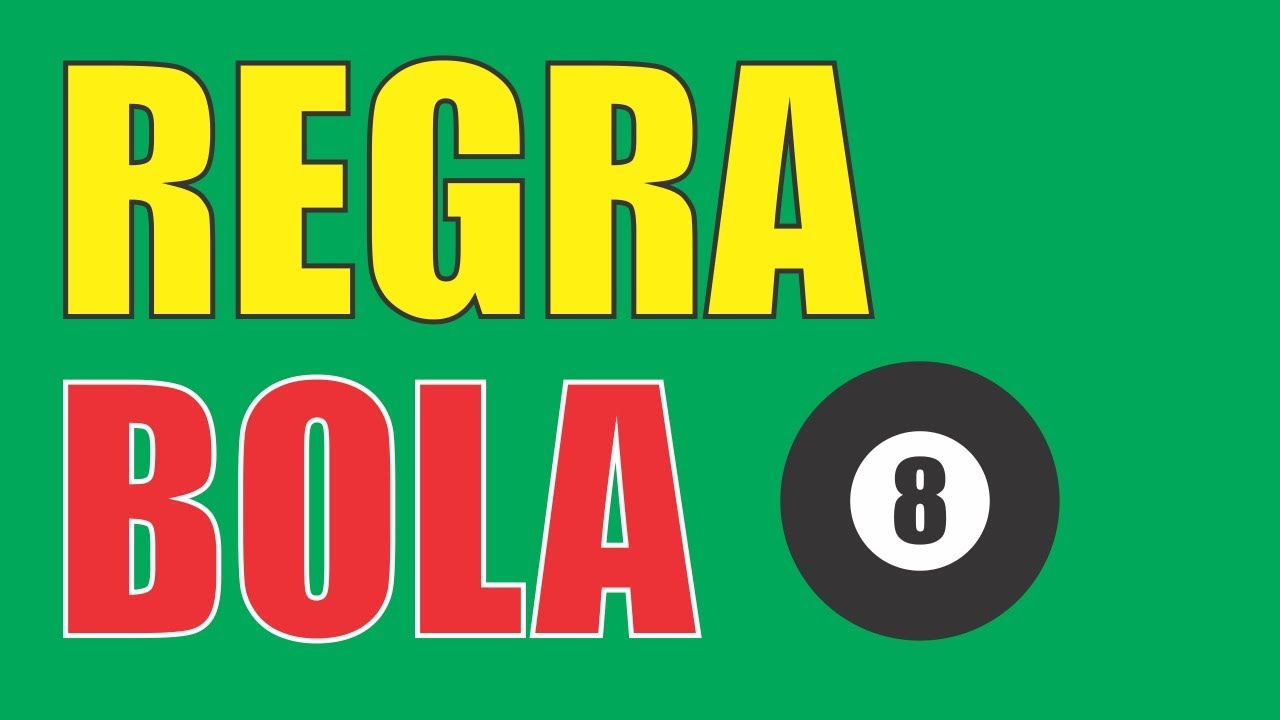 Regra Bola 8 e Jogo de Bolinho - Como jogar? 