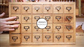 Apothecary Cabinet - Part 1/2 Kit for this Cabinet (drawer pulls, finishes): http://bit.ly/Apothecary_Boticario ****TOOLS and stuff I use, check them out: https://kit.com