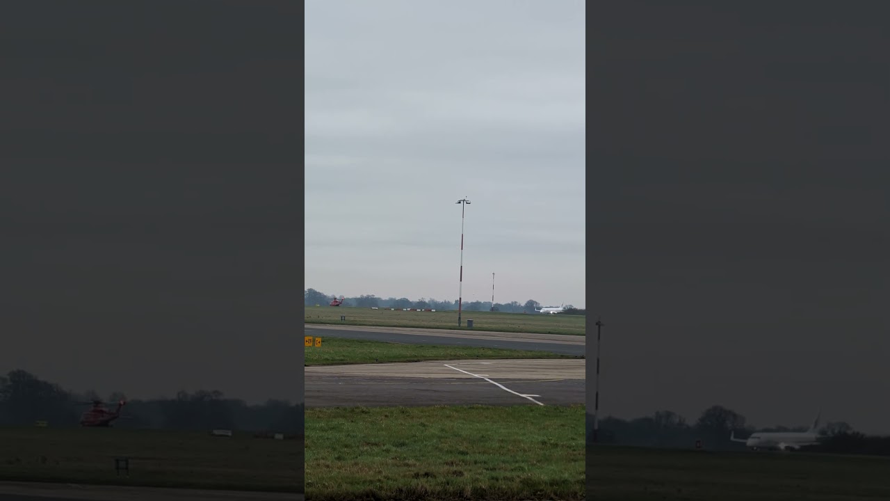 Embraer E190LR, Flight: KLM1056 take off from Norwich Airport | Dan Addison Planespotting