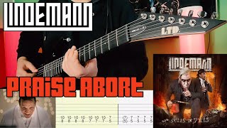 Lindemann - Praise Abort |Guitar Cover| |Tab|