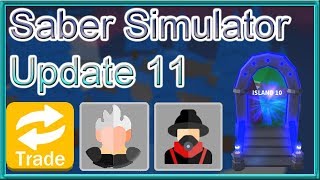 Saber Simulator Update 11 - Island 9 & 10, Zeus Class, New Eggs, & More