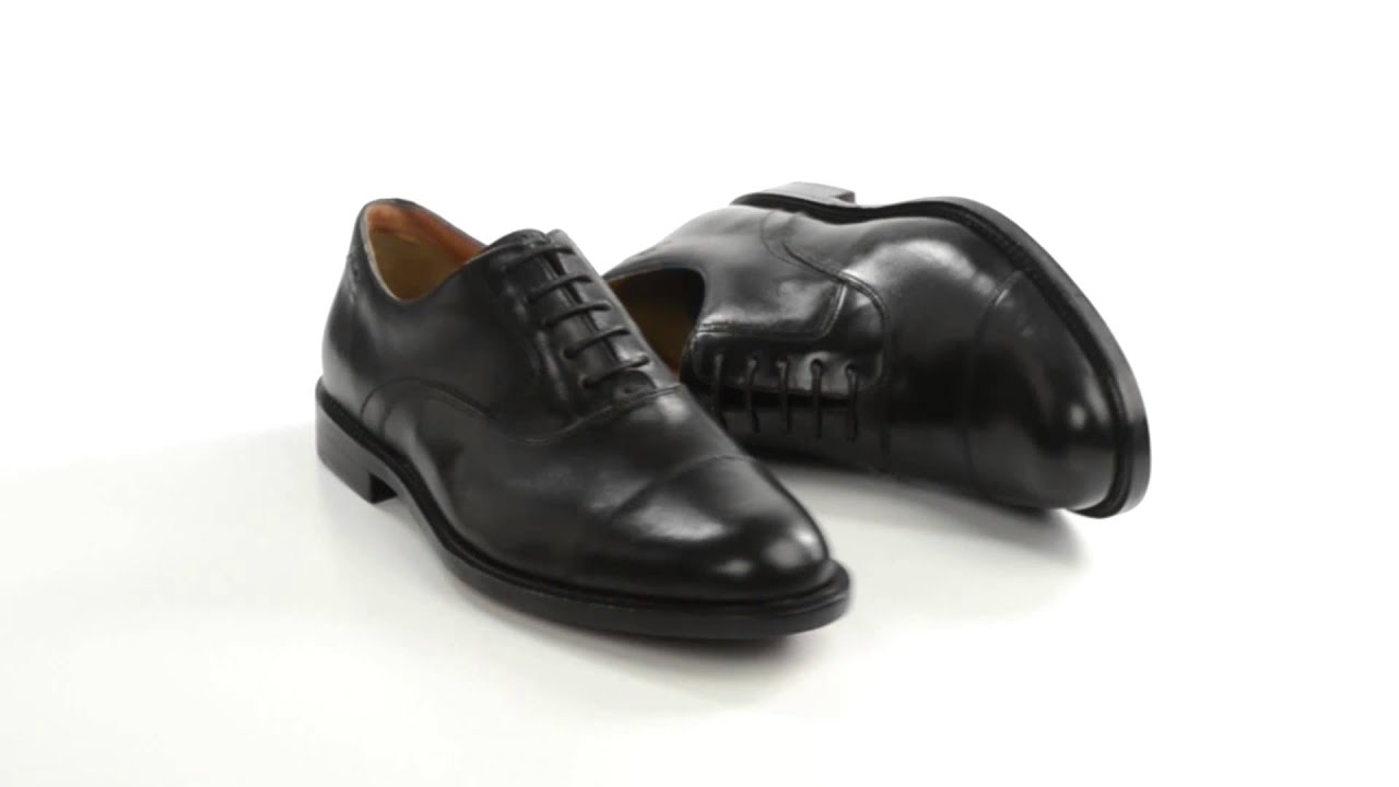 Clarks Dorset Boss Oxford Shoes - Leather, Lace-Ups (For Men) - YouTube