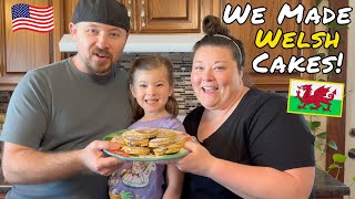 Americans Make Homemade Welsh Cakes for the First Time! *So Good*