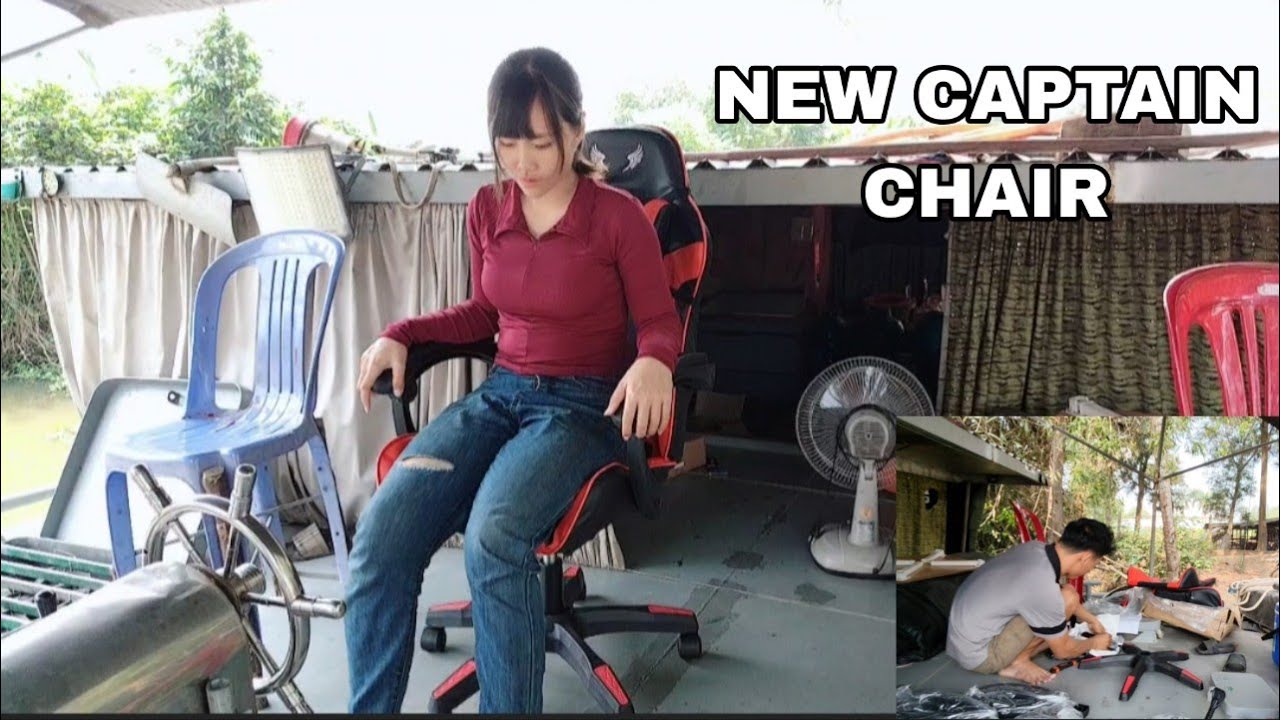 Installing a New Captain Chair on Our 200-Ton River Ship | Life on the River