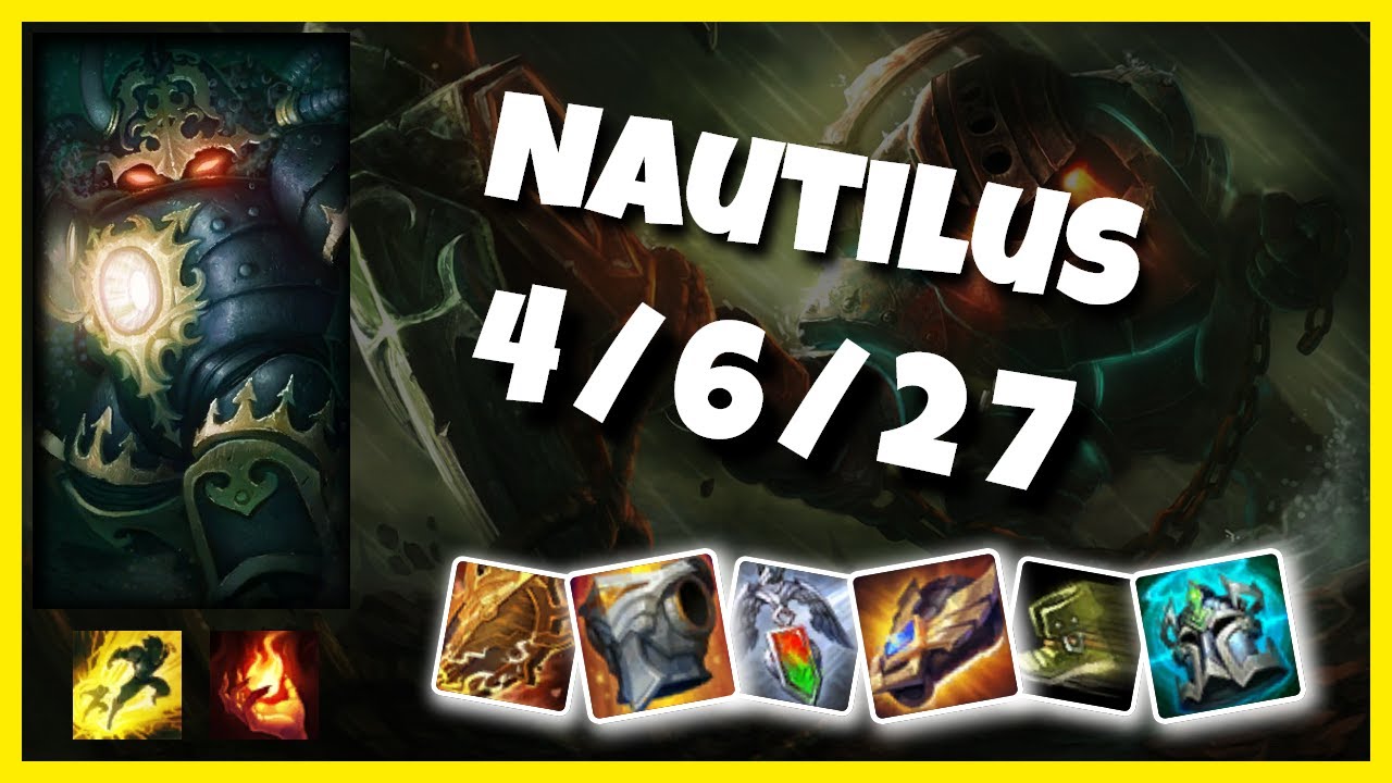 NA Challenger Nautilus SUPPORT (4/6/27) vs PANTHEON Gameplay Replay - Patch 10.20