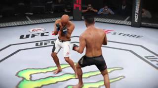 [KG] UFC2 서지오페티스(M) VS 드존  -잡을려면 잡아봐-