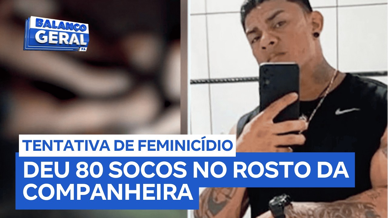 Mulher é agredida com 80 socos pelo companheiro e fica com o rosto desfigurado