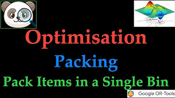 Optimisation: Packing - Knapsack Problem