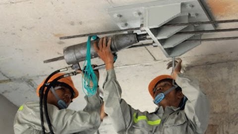Structure strengthening with external post tensioning