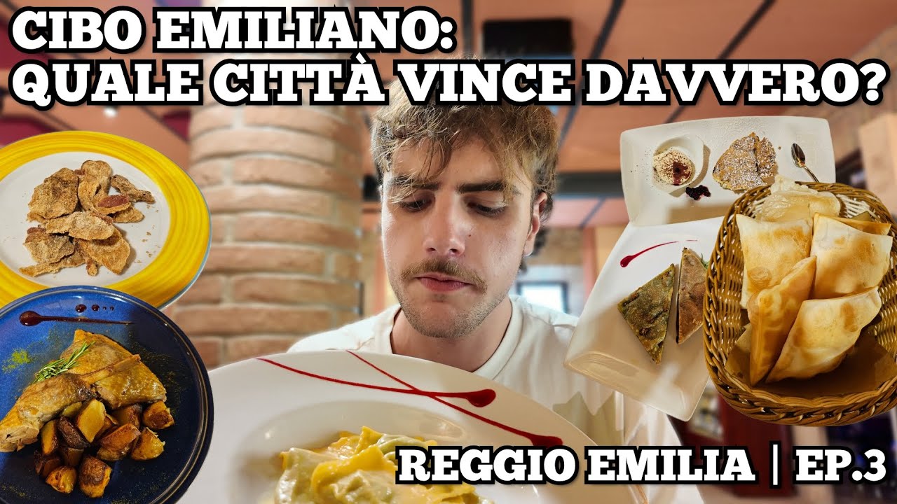 MANGIO in una TRATTORIA di REGGIO EMILIA! - Qual è la miglior CUCINA EMILIANA?
