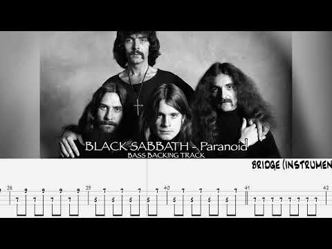 Black Sabbath Paranoid Bassless Backing Track Tab Black Sabbath Paranoid Bassless Backing Track Tab