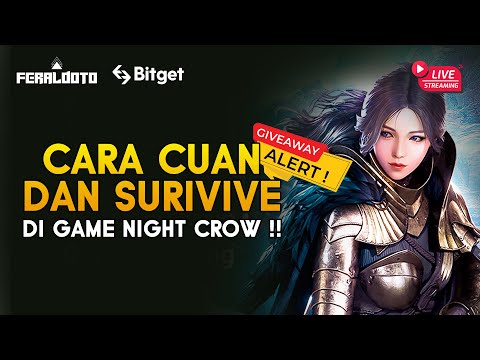 BANJIR DIAMOND ! Cara CUAN dan Surivive di Game Night Crow !! FULL . TopUp di Ditusi! #NCDITUSI