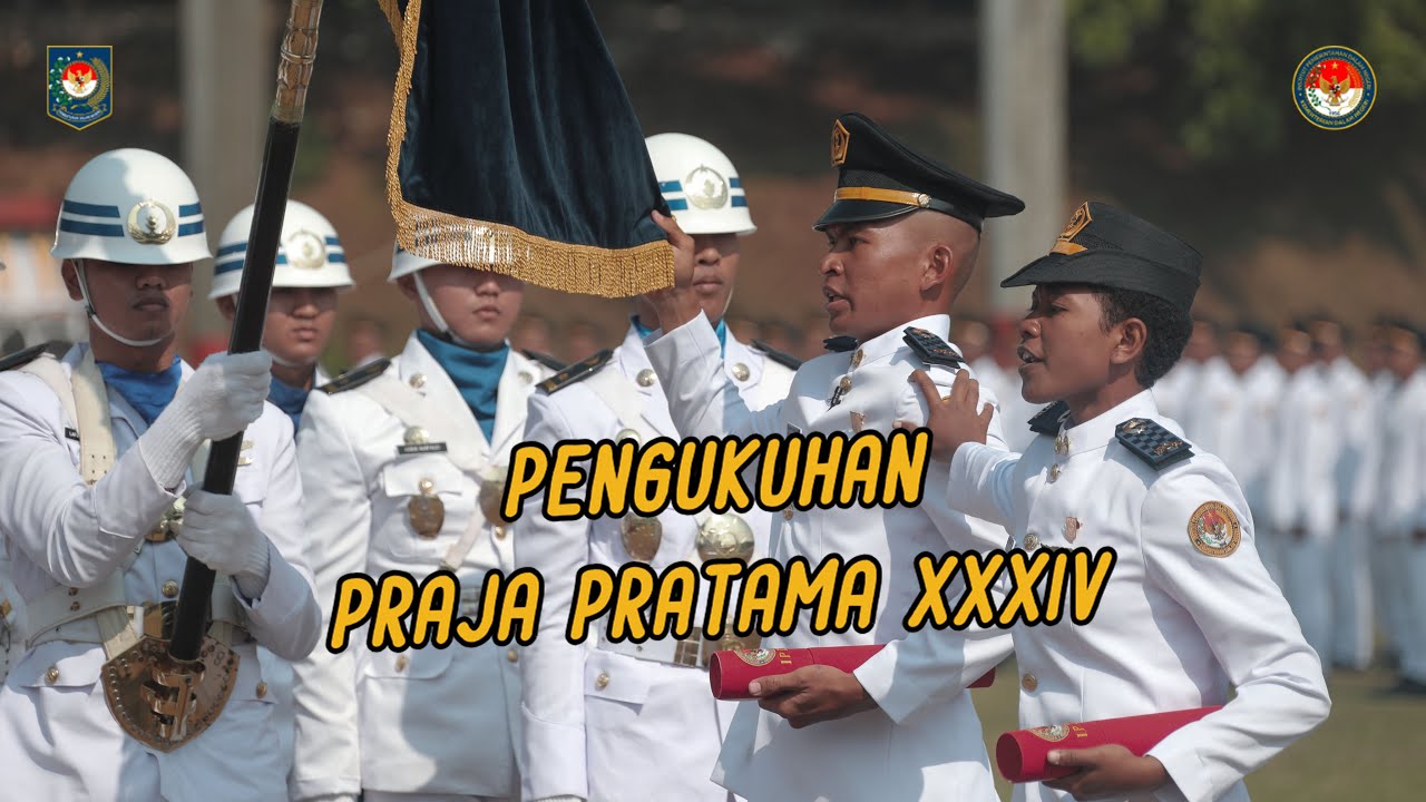 Pengukuhan Praja Pratama IPDN Angkatan XXXIV Tahun 2023