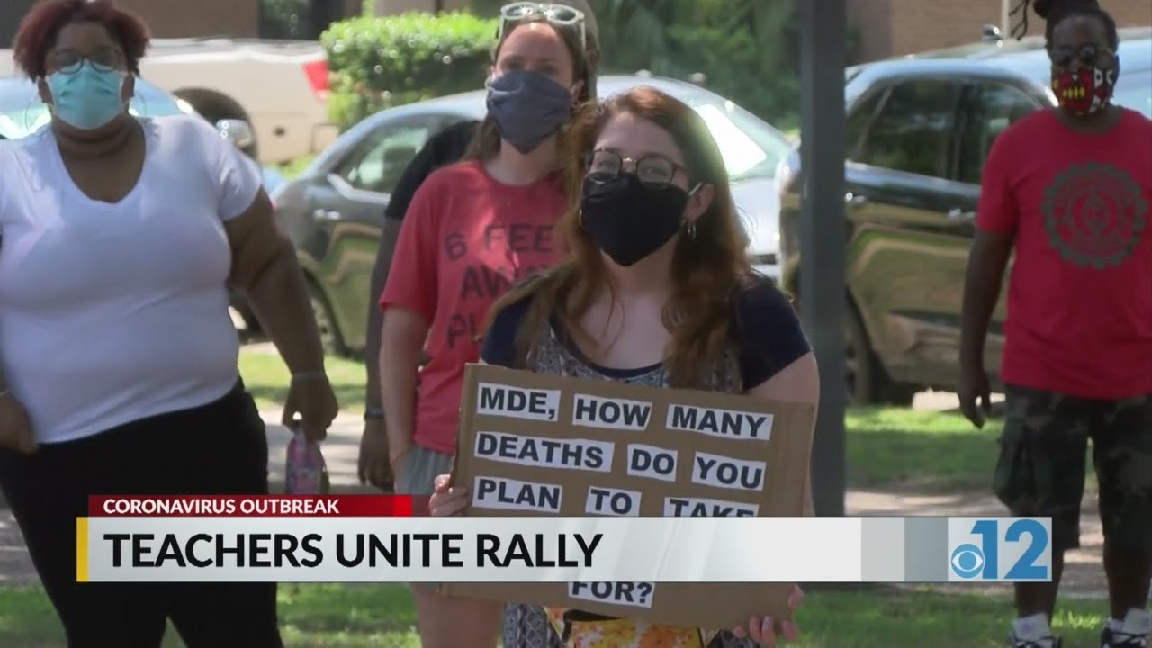 Mississippi teachers rally against reopening schools amid COVID-19 ...