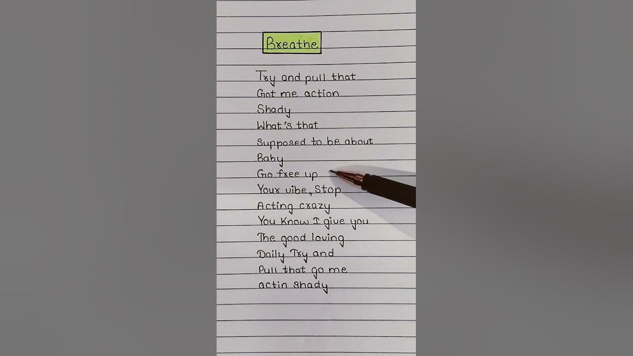Breathe (Lyrics) ~ Olly Alexander π©· #lyrics #song Breathe (Lyrics) ~ Olly Alexander π©· #lyrics #song